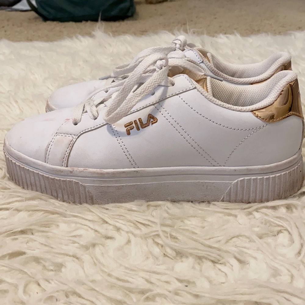 Fila Sneakers with rose gold